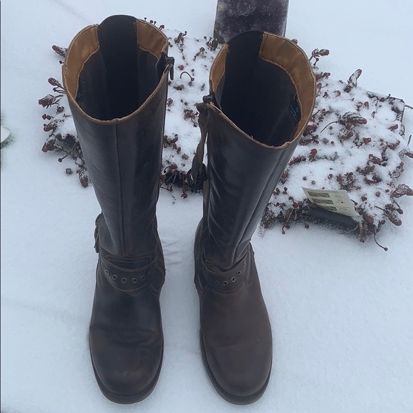 Bos & Co. brown leather boots SOLD🍀🍀🍀 - Picture 2 of 11